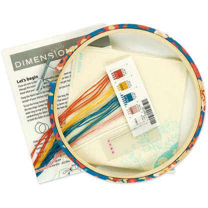 Dimensions Moth Embroidery Kit, 6" diameter