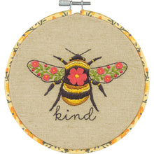 Dimensions Bee Kind Embroidery Kit, 6" diameter