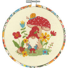Dimensions Gnome Counted Cross Stitch Kit, 6" diameter