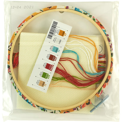 Dimensions Gnome Counted Cross Stitch Kit, 6" diameter