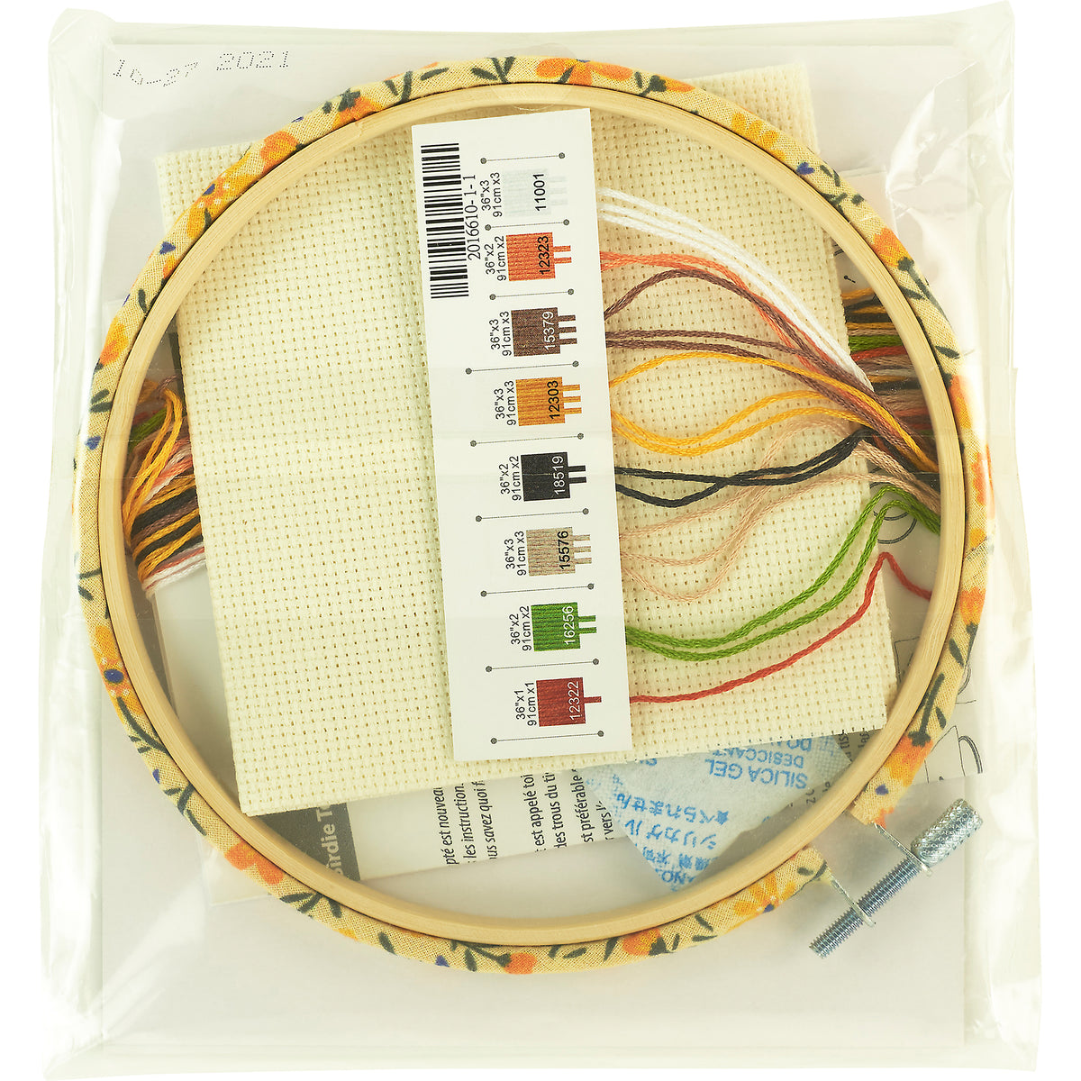 Dimensions Birdie Teacup Counted Cross Stitch Kit, 6" diameter