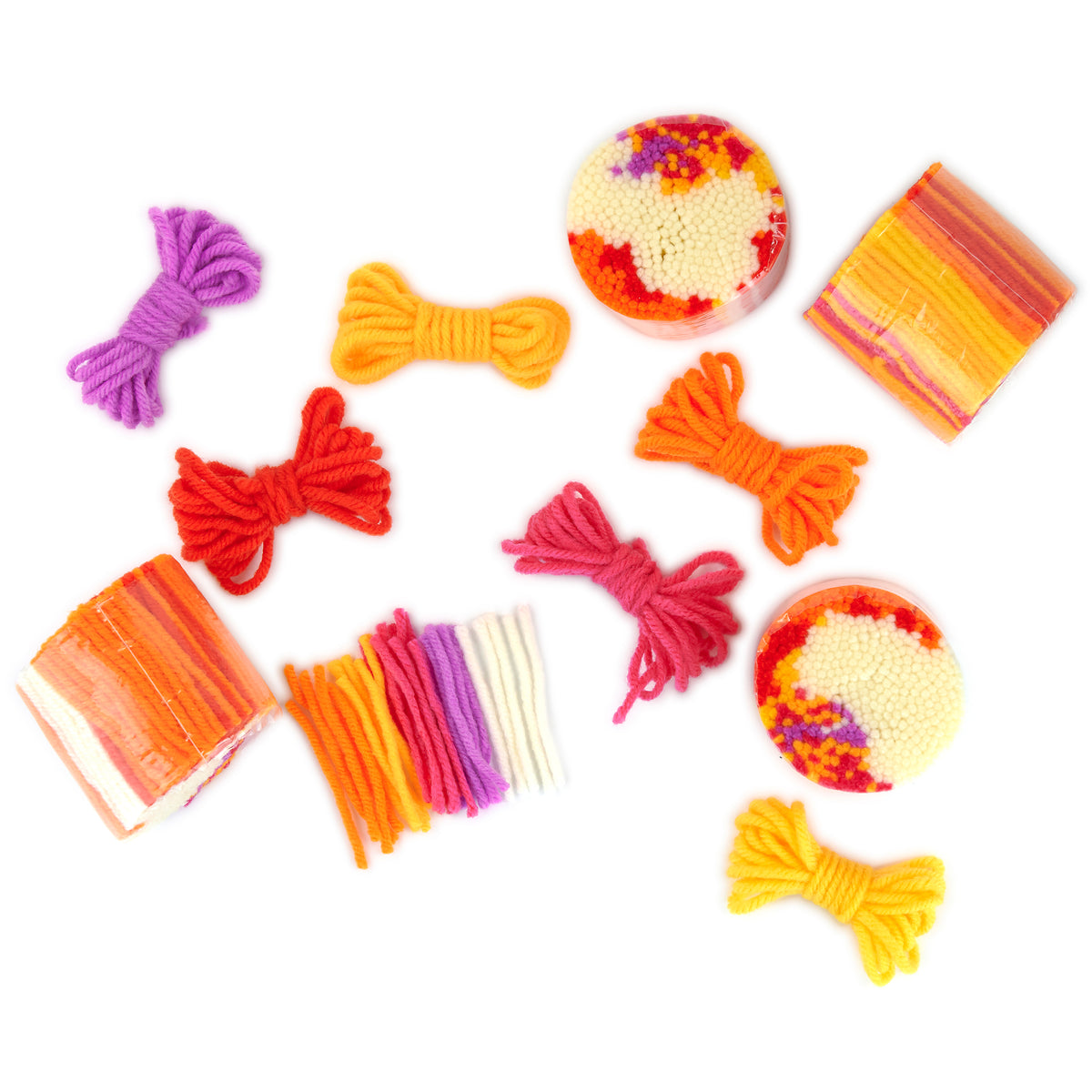 Dimensions Butterfly Latch Hook Kit, 12" x 9" excluding fringe