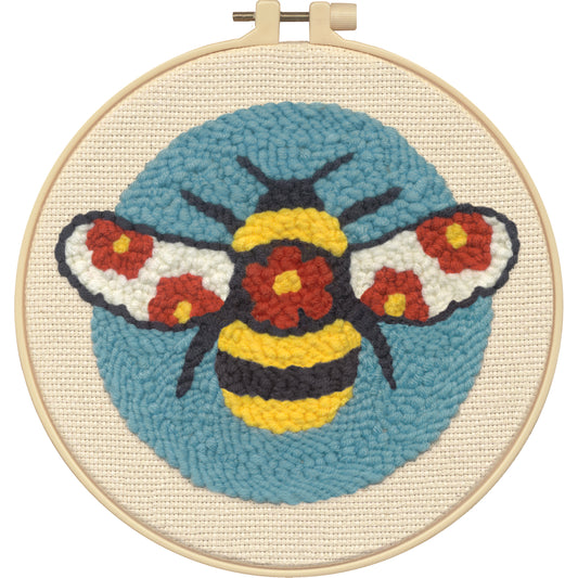 Dimensions Bee Punch Needle Kit, 8" diameter