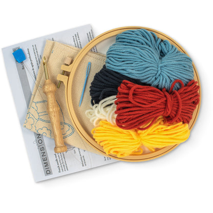Dimensions Bee Punch Needle Kit, 8" diameter
