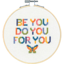 Dimensions Be You Counted Cross Stitch Kit, 6" diameter
