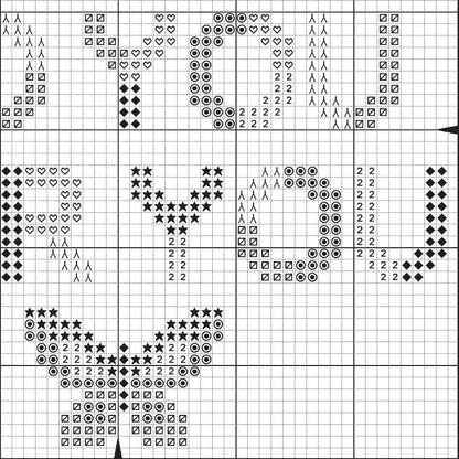 Dimensions Be You Counted Cross Stitch Kit, 6" diameter