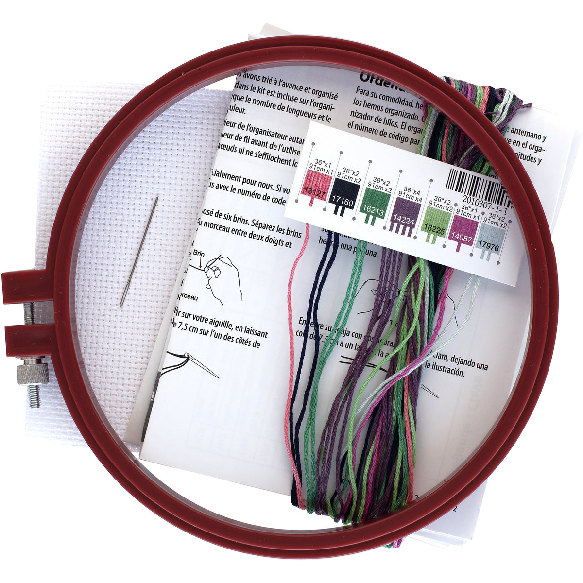 Dimensions Everything is Possible Counted Cross Stitch Kit, 6" diameter