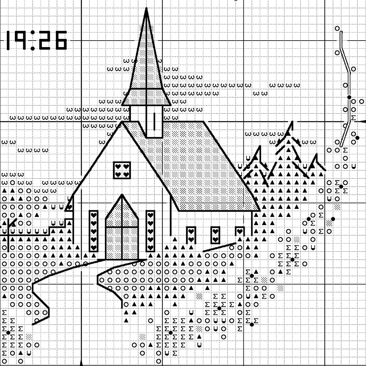 Dimensions Everything is Possible Counted Cross Stitch Kit, 6" diameter