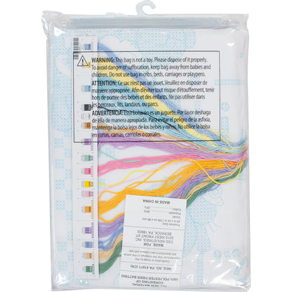Dimensions Cute or What? Quilt Stamped Cross Stitch Kit, 34" x 43"