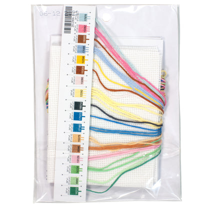 Dimensions Baby Blocks Birth Record Counted Cross Stitch Kit, 5" x 7"
