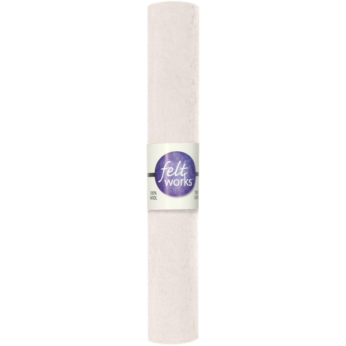 Dimensions White Wool Felt Roll, 12" x 12"