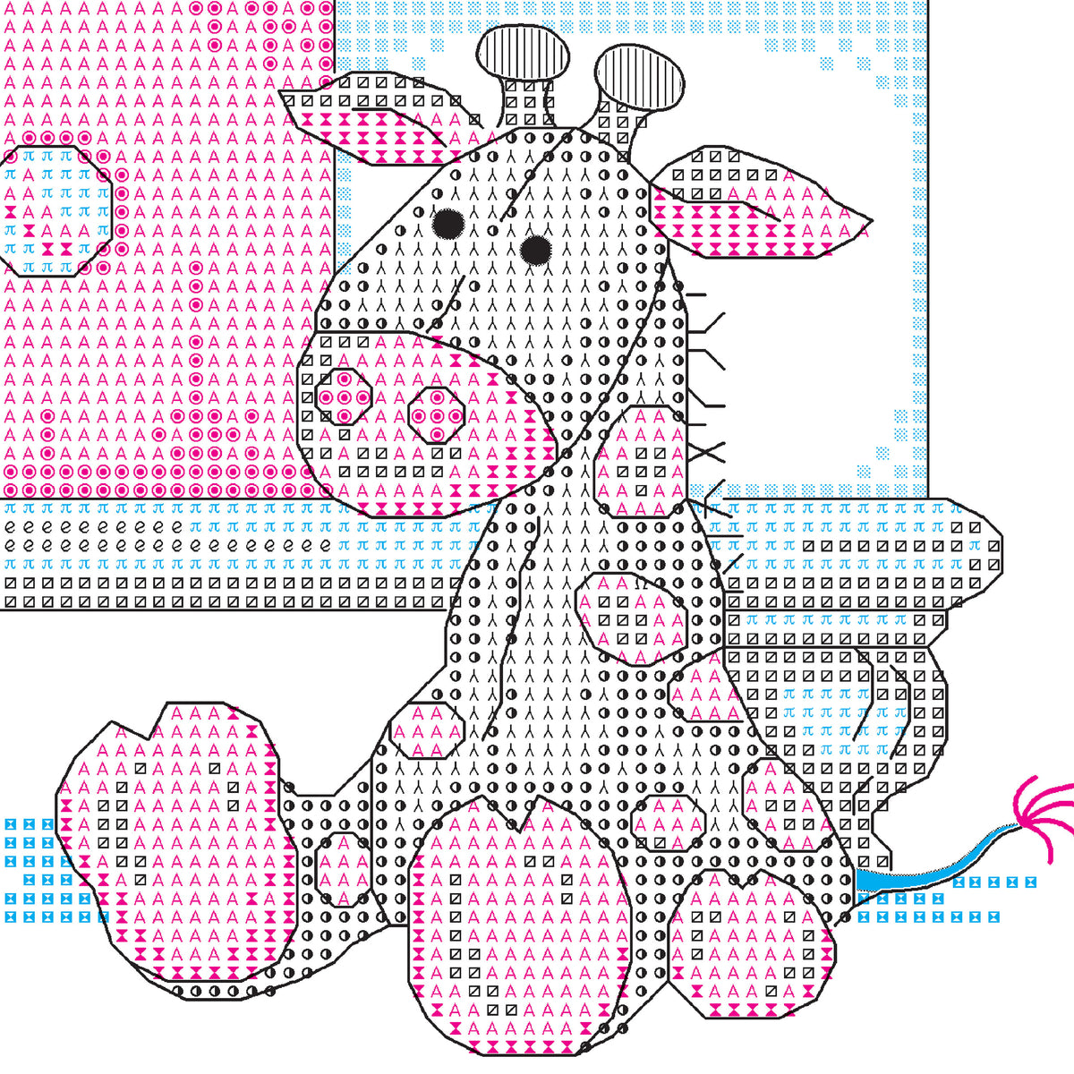 Dimensions Baby Drawers Quilt Stamped Cross Stitch Kit, 34" x 43"