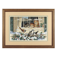 Dimensions Three Bird Watchers Counted Cross Stitch Kit, 14" x 9"