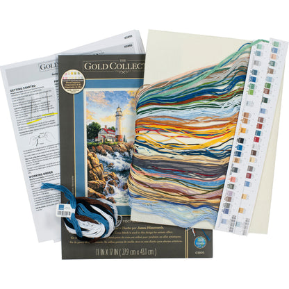 Dimensions Gold Collection Rocky Point Counted Cross Stitch Kit, 11" x 17"