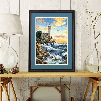 Dimensions Gold Collection Rocky Point Counted Cross Stitch Kit, 11" x 17"