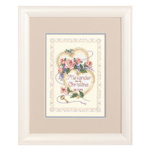 Dimensions United Hearts Wedding Record Counted Cross Stitch Kit, 5" x 7"