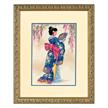 Dimensions Gold Collection Petite Elegant Geisha Counted Cross Stitch Kit, 5" x 7"