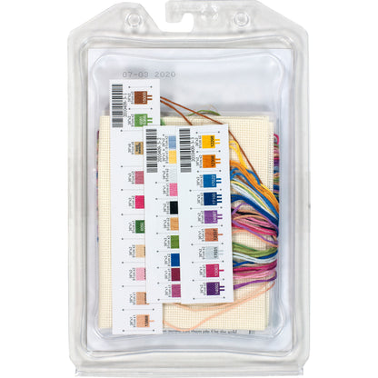 Dimensions Gold Collection Petite Elegant Geisha Counted Cross Stitch Kit, 5" x 7"