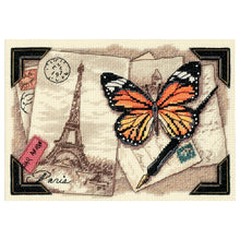 Dimensions Gold Collection Petite Travel Memories Counted Cross Stitch Kit, 7" x 5"