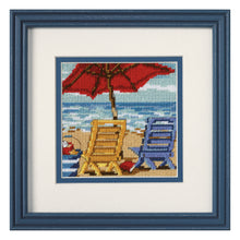 Dimensions Beach Chair Duo Needlepoint Kit, 5" x 5"