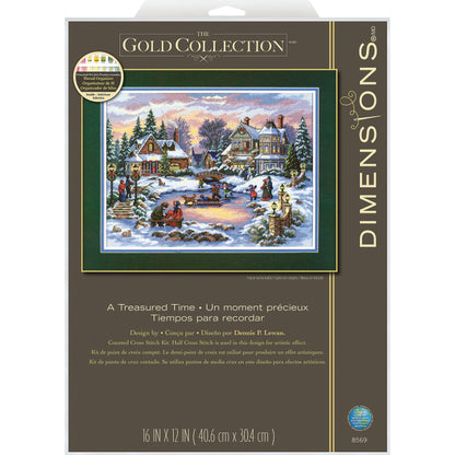 Dimensions Gold Collection A Treasured Time Counted Cross Stitch Kit, 16" x 12"