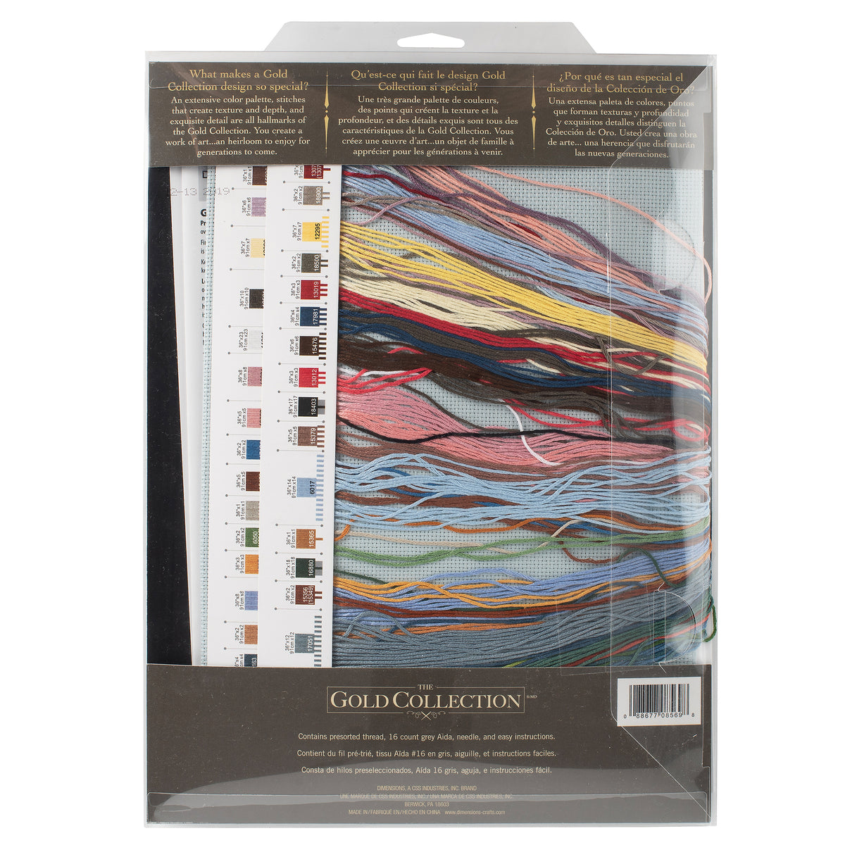 Dimensions Gold Collection A Treasured Time Counted Cross Stitch Kit, 16" x 12"