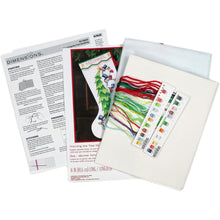 Dimensions Trimming the Tree Stocking Counted Cross Stitch Kit, 16" long