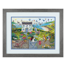 Dimensions Gold Collection Coastal Cottage Counted Cross Stitch Kit, 15" x 11"
