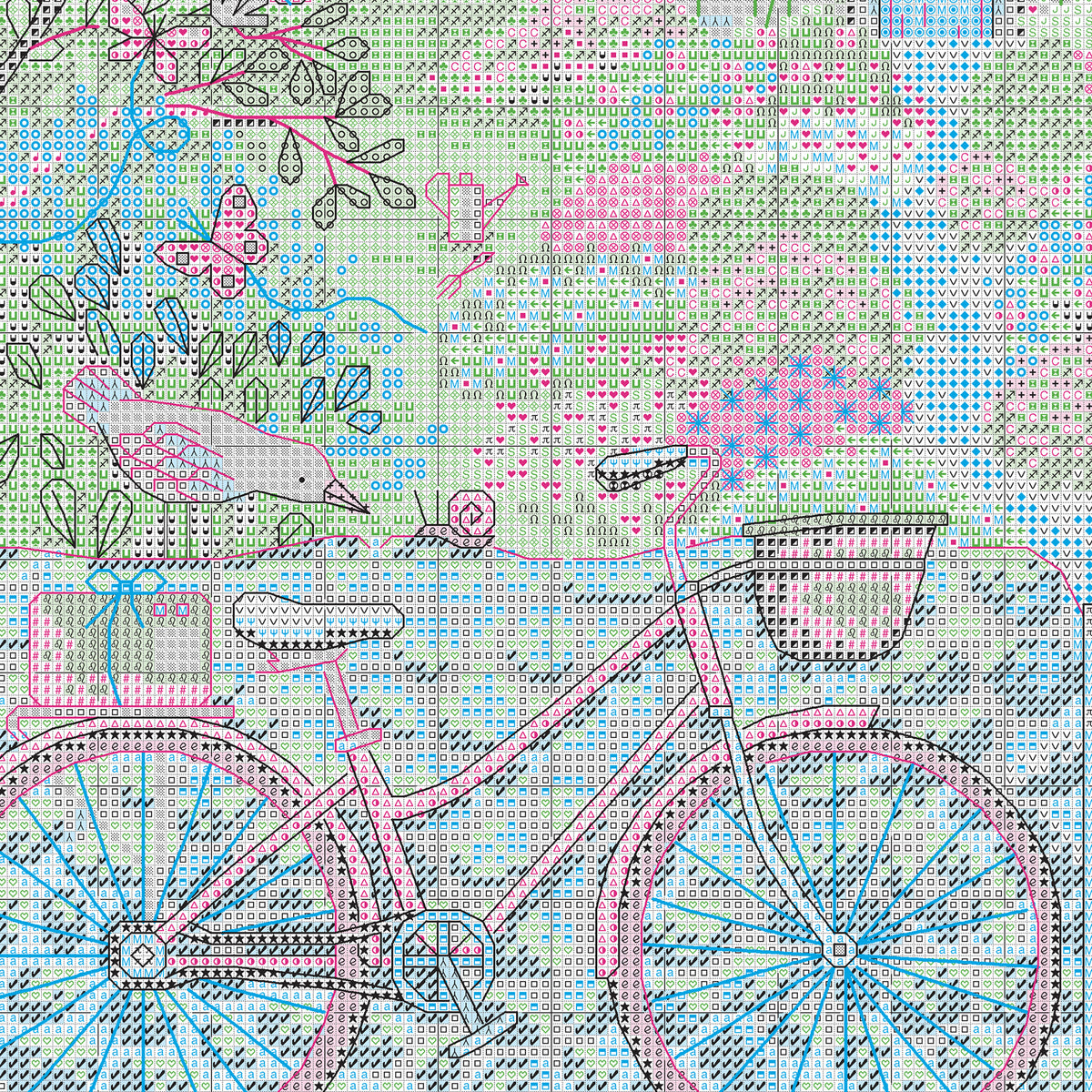 Dimensions Gold Collection Coastal Cottage Counted Cross Stitch Kit, 15" x 11"