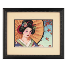 Dimensions Gold Collection Petite Geisha Beauty Counted Cross Stitch Kit, 7" x 5"