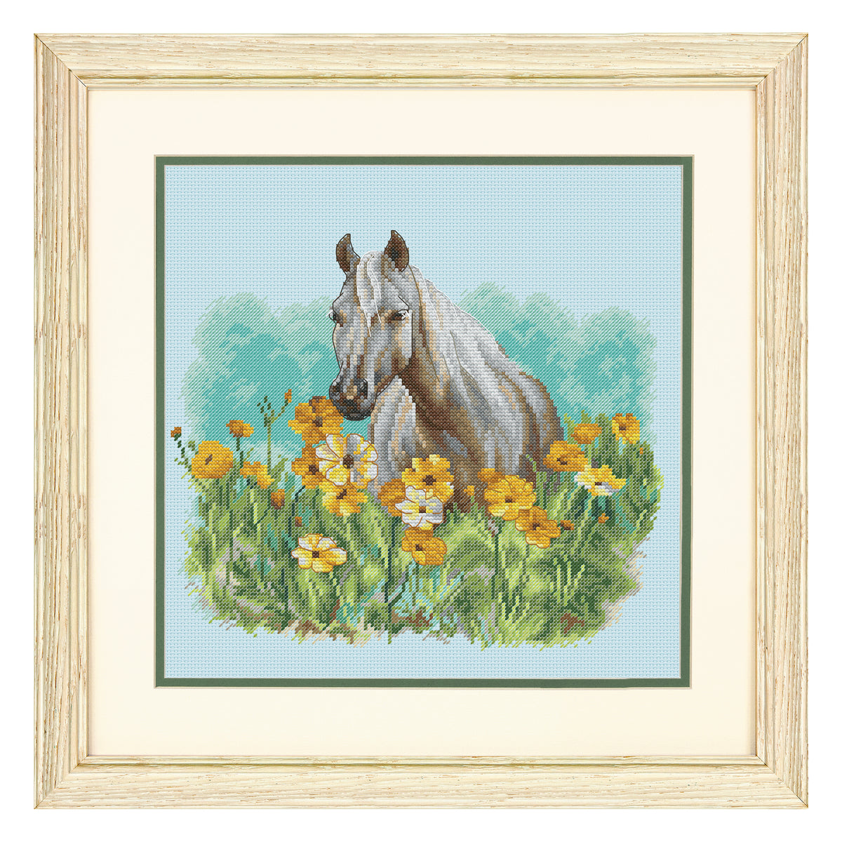 Dimensions Farm & Field Counted Cross Stitch Kit, 11" x 11"