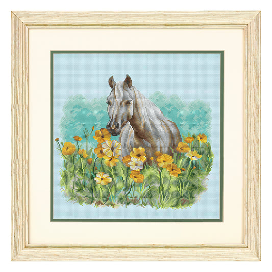 Dimensions Farm & Field Counted Cross Stitch Kit, 11" x 11"