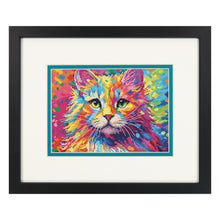Dimensions Gold Collection Petite Bright Kitten Counted Cross Stitch Kit, 7" x 5"