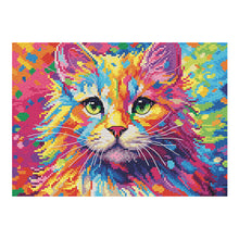 Dimensions Gold Collection Petite Bright Kitten Counted Cross Stitch Kit, 7" x 5"