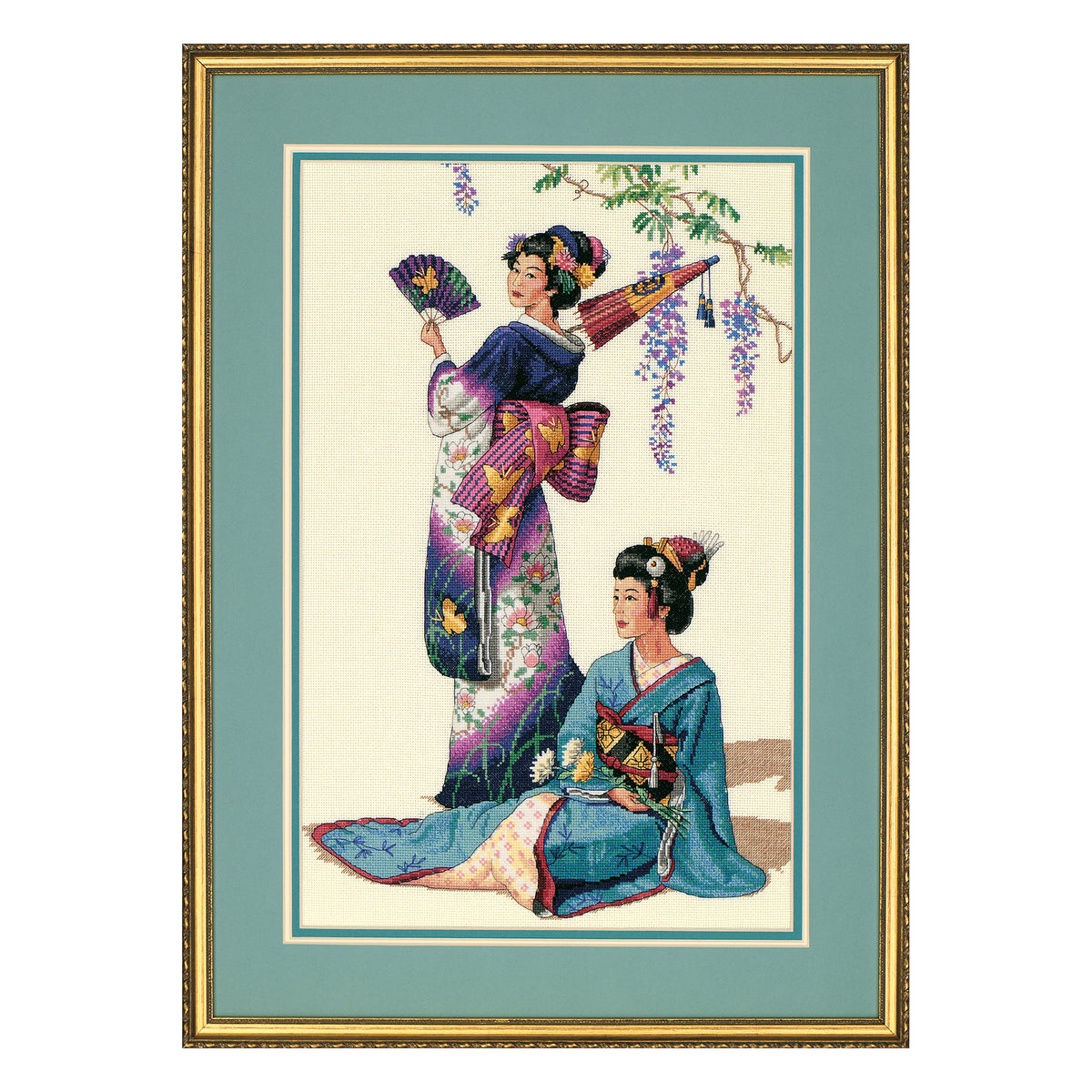 Dimensions Gold Collection Jewels of the Orient Counted Cross Stitch Kit, 11" x 17"