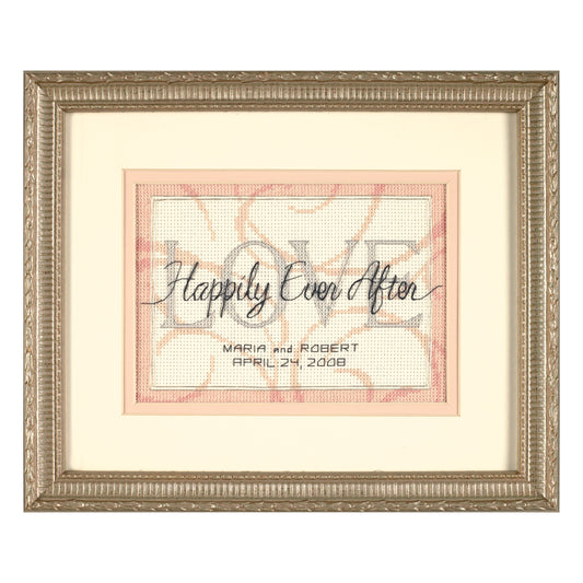 Dimensions Happily Ever After Counted Cross Stitch Kit, 7" x 5"
