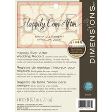 Dimensions Happily Ever After Counted Cross Stitch Kit, 7" x 5"