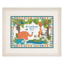Dimensions ModZoo Birth Record Counted Cross Stitch Kit, 12" x 9"